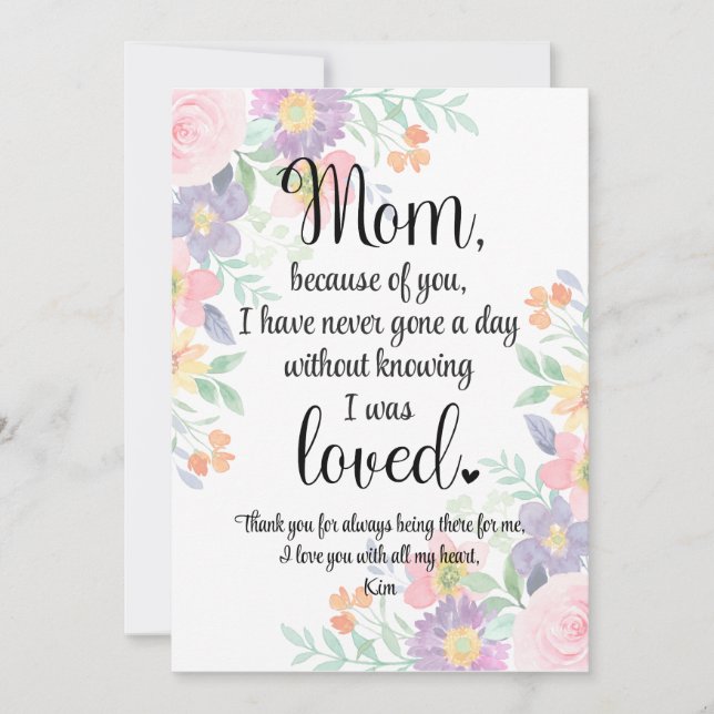 Carte personnalisée pour la carte mère (Devant)