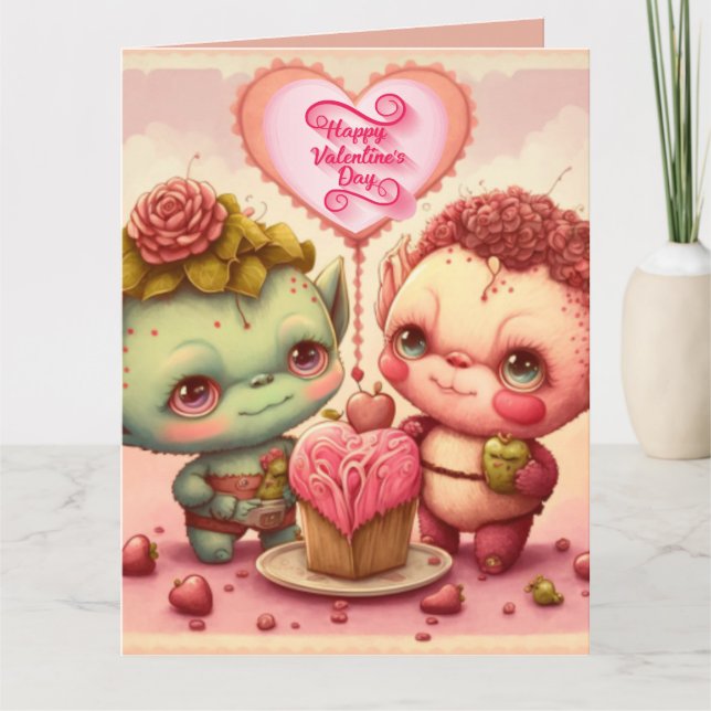 Carte personnalisée pour ma Saint-Valentin (Devant)