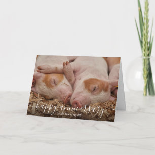 Carte personnalisée pour porc à l'occasion du Joye