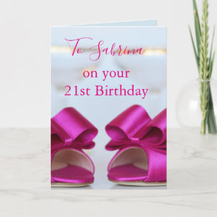 Cartes De Sabrina D Anniversaire Zazzle Fr