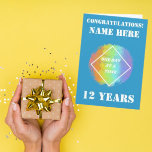 Carte Personnaliser Nom/Jalon Un Jour à la Fois - NA