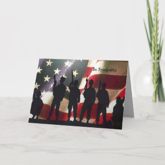 Carte Personnalité de la sympathie du soldat patriotique