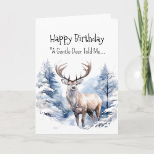 Carte Personnalité d'un cerf-volant Anniversaire Animaux