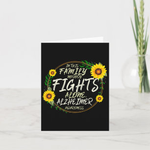 Carte Personne Ne Lutte Seul. Soutien familial. Heimerhe