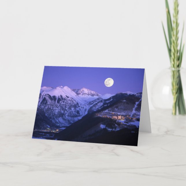 Carte Personne pauvre Telluride - Lumière de la lune (Devant)