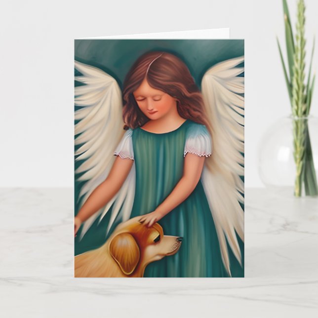 Carte Perte d'animal | Avec sympathie (Devant)