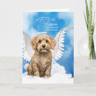 Carte Perte de chien Cockapoo Sympathie de animal de com