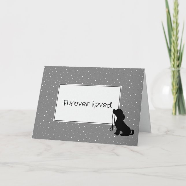 Carte Perte de la sympathie du chien (Devant)