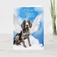 Perte d'un Bluetick Coonhound Chien animal de comp