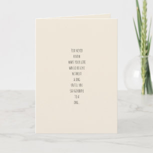 Carte Perte d'un chien