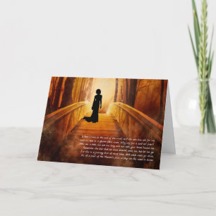 Carte Perte d'un partenaire Sympathie Golden Bridge FEME