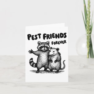 Carte Pest Friends Forever Black Print