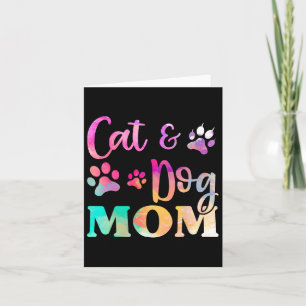 Carte Pet Chat Chien Maman Chemise Pour Femmes