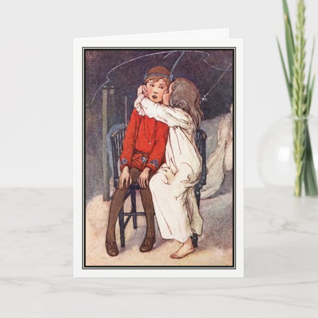 Carte Peter Pan et Wendy par Alice B. Woodward (Devant)