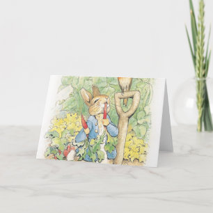 Carte Peter Rabbit Dans Le Jardin - Beatrix Potter