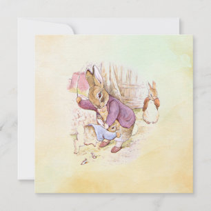 Carte Peter Rabbit père et fils