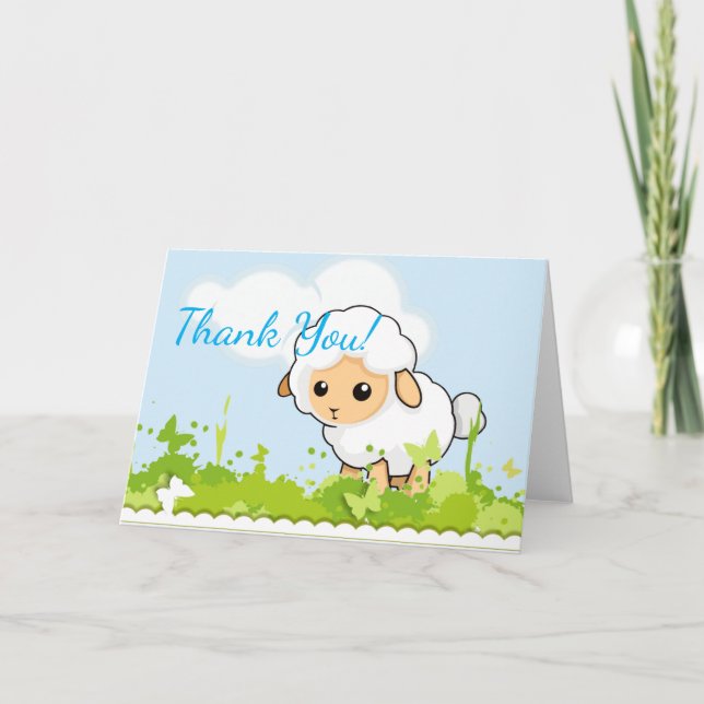 Carte Petit Agneau Cutest (Devant)