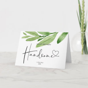 Carte Petit ami Cadeau Joyeux Anniversaire Amour Handsom