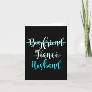 Carte Petit ami, Fiance, Mari Mariage de chambre de chem