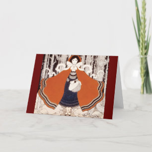 Carte Petit Chaperon Rouge