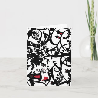 Carte Petit Chaperon Rouge