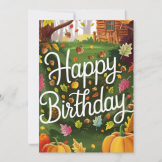 Carte Petit Citrouille Chaud Automne Automne Chaud Joyeu