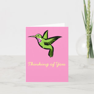 Carte Petit colibri