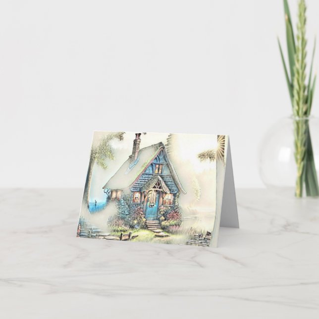 Carte Petit Cottage Dans Les Bois - Enchantant Escape (Devant)