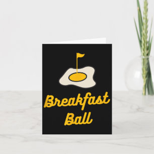 Carte Petit déjeuner Ball Mulligan Golf