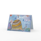 Petit escargot Désolé je suis en retard pour votre