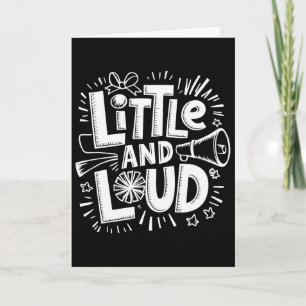 Carte Petit et fort, Cheerer Cheerleader et Cheer Che