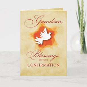 Cartes De Vœux Confirmation Catholique Zazzle Fr