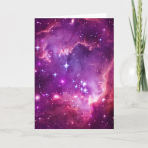 Carte Petit Nuage de Magellan teinté de pourpre