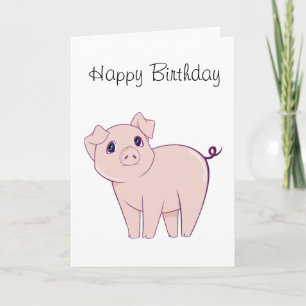 Carte Petit Piggy Art