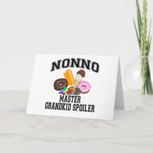 Carte Petit Spoiler Nonno (Devant)