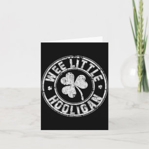 Carte Petit T-shirt de voyou de la Saint-Patrick