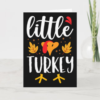 Carte Petite dindon 