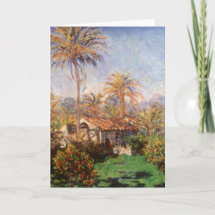 Carte Petite ferme rurale à Bordighera par Claude Monet