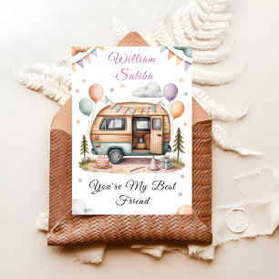 Carte Petite Fête de Campeur