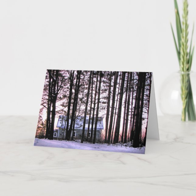 Carte Petite maison dans les bois (Devant)