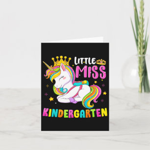 Carte Petite Mlle Kindergarten Ck À L'École Hello Kinder