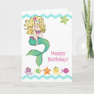 Carte Petite sirène