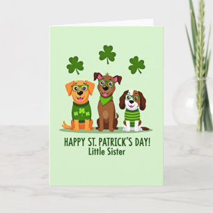 Carte Petite Sœur de St Patricks Dogs