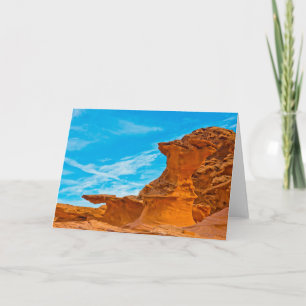 Carte Petites sculptures de Finlande en roche rouge