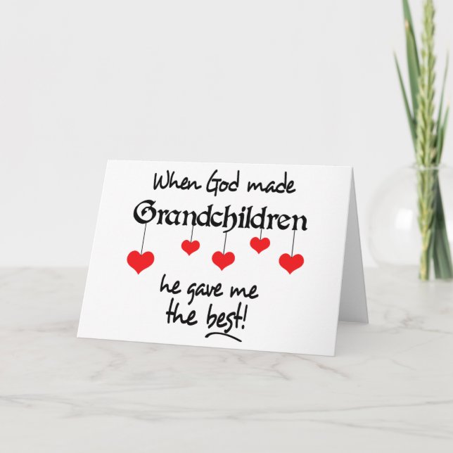 Carte Petits-enfants (Devant)