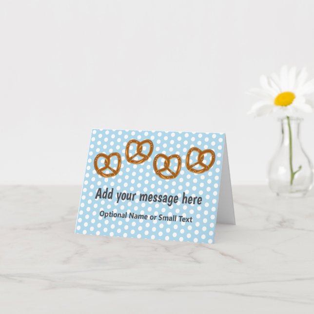 Carte Petits snacks salés de Pretzel - Pootté - votre te (Petite plante)