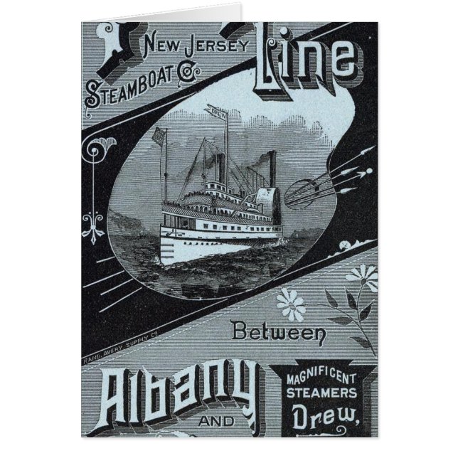 Carte Peuples Ligne des Steamers (Devant)