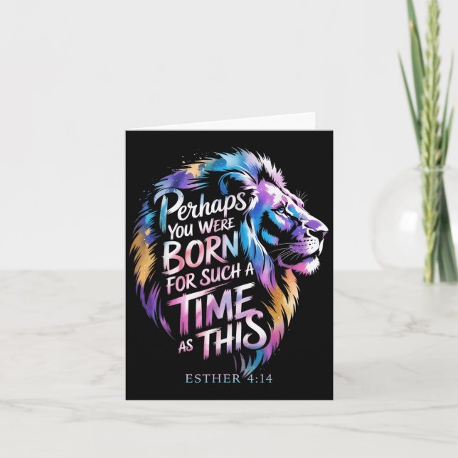 Carte Peut-être êtes-vous née pour une époque comme cell (Devant)