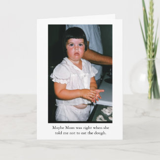 Carte Peut-être la maman avait raison