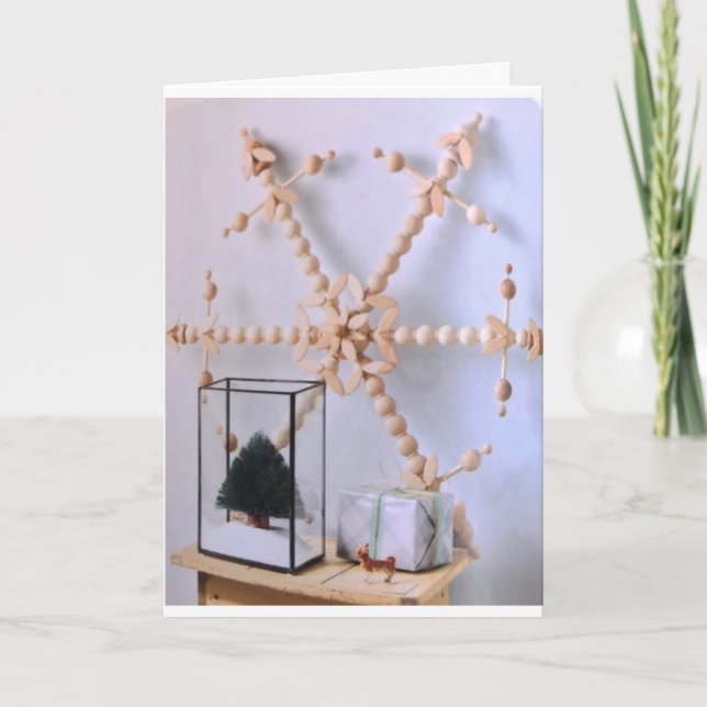 CARTE ***PEUT-ÊTRE QUE VOTRE SAISON DE NOËL SOIT CLAIRE* (Devant)